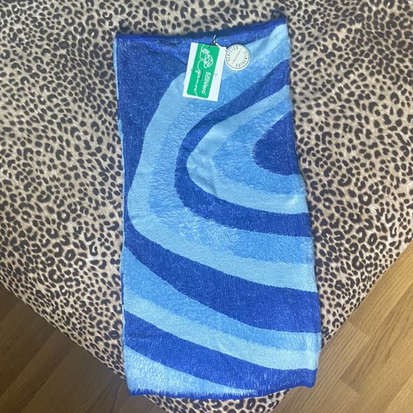 HOUSE OF SUNNY (Size S) Blue Spice Hockney Mini Tube Dress/Bodycon Pencil Skirt - Picture 4 of 6